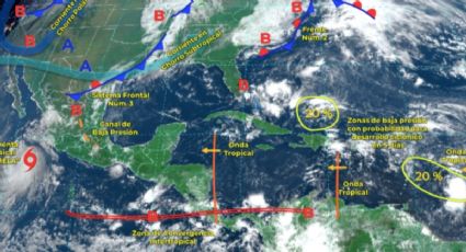 Tormenta tropical 'Pamela' provocará lluvias TORRENCIALES en tres estados