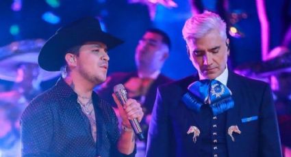 ¡Tremendo! Alejandro Fernández y Nodal interpretan canción para 'Don Chente': VIDEO