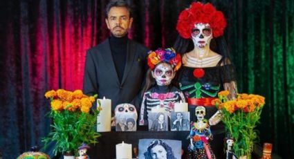 Eugenio Derbez transmite la tradición del Día de Muertos a su hija Aitana