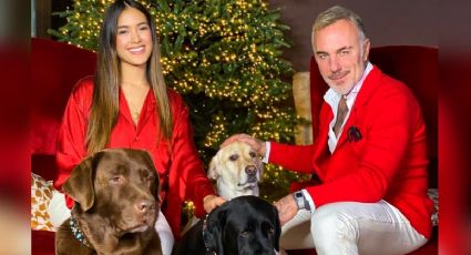 Gianluca Vacchi y Sharon Fonseca presumen su lujoso e impresionante árbol navideño: VIDEO