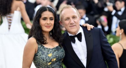 ¿La engaña? Así reaccionó Salma Hayek al descubrir el mensaje de otra mujer en el celular de su esposo