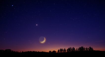 Cuándo y dónde ver el “beso” entre la Luna y Venus