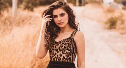 Sofía Castro vuelve tendencia los maxi vestidos entallados de animal print: FOTOS