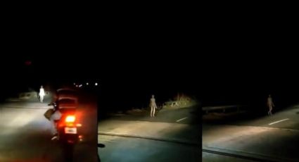 ¿Los aliens ya están entre nosotros? Mujer 'EXTRATERRESTRE' causa terror en carretera: VIDEO VIRAL