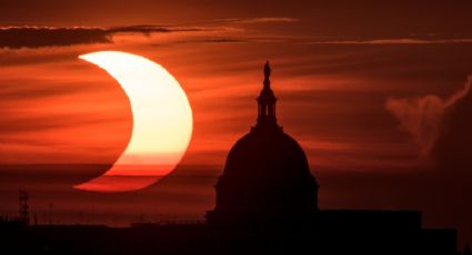 NASA revela FOTOS inéditas de "los cuernos del diablo', el ECLIPSE solar que sorprendió al mundo