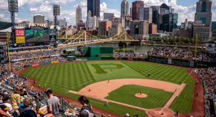 Mamá se luce y ATRAPA pelota de béisbol con una mano mientras sostiene a su BEBÉ con la otra: VIDEO VIRAL