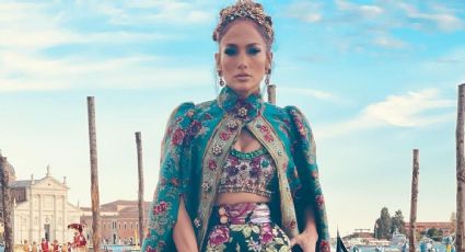 ¡Abran paso a la reina! Jennifer López conquista Italia con exuberante look y así luce coronada: FOTOS