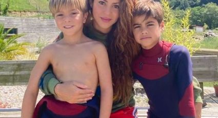 ¡Irreconocibles! Shakira compartió extrañas FOTOS de sus hijos en un parque acuático y preocupó a la red