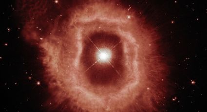 ¡Increíble! Telescopio Hubble de la NASA capta el 'ojo' de una estrella 'monstruo' que moría: FOTO