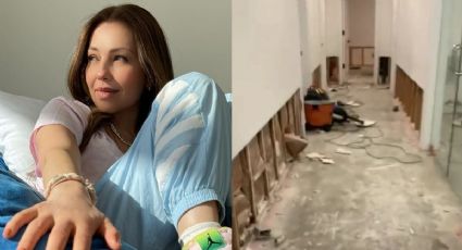 "Nos tenemos que levantar y seguir": Thalía muestra lo que PERDIÓ por las inundaciones y brinda su AYUDA a los latinos (VIDEO)