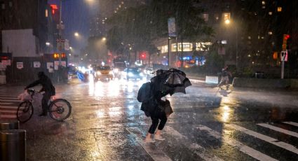 GRANIZO y FUERTES lluvias por tormenta tropical 'Olaf'; sigue su trayectoria