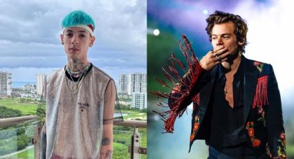 Fiel a su estilo, Natanael Cano presume amistad con ¿Harry Styles?