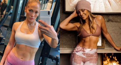 Jennifer López presume FOTO de sus impresionantes abdominales de acero ¿cuál es su RUTINA?