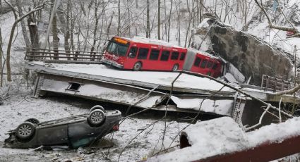 Puente se desploma en Pittsburgh, previo a visita de Biden; planeaba hablar de infraestructura