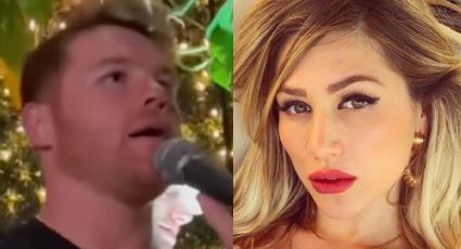 A ‘Canelo’ Álvarez se le pasaron las copas y así le cantó BORRACHO a su esposa: VIDEO