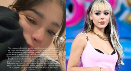 Danna Paola se sincera sobre su salud mental y confiesa que tiene problemas de ansiedad y depresión