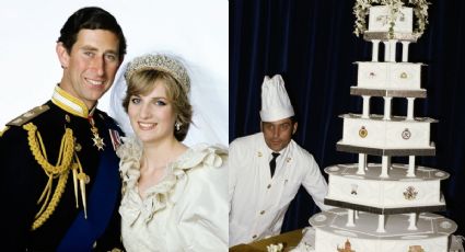 Lady Di y la millonaria cifra por la que se va subastar su pastel de bodas con el rey Carlos III