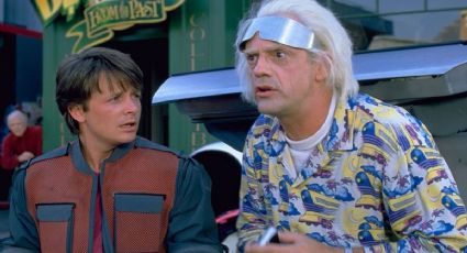 Michael J.Fox y Christopher Lloyd protagonizan épico reencuentro a 37 años de 'Volver al futuro' | VIDEO