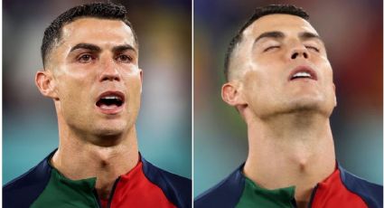 Cristiano Ronaldo se emociona hasta las lágrimas en Qatar 2022; así fue el momento | Video