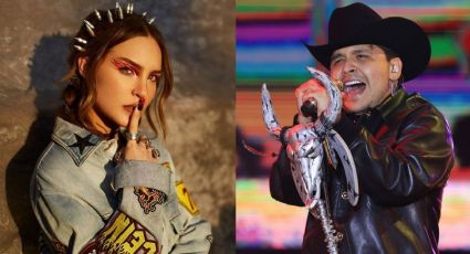 ¿Christian Nodal se hace la VÍCTIMA? Lanza polémica indirecta a Belinda en pleno concierto: VIDEO