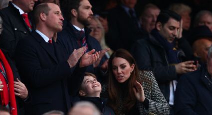 ¡Príncipe George revela que está aprendiendo rugby y quiere enfrentarse a su mamá!