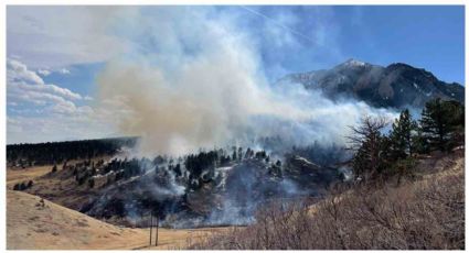 Ordenan evacuación de más de 19 mil personas en Colorado por INCENDIO forestal