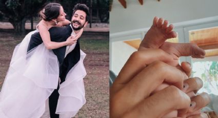 Camilo y Evaluna celebraron su primer aniversario con su hija, Índigo, en los brazos (FOTOS)