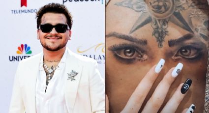 ¿Se lo borró? Christian Nodal revela qué le hizo al tatuaje de ojos de Belinda