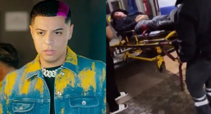 VIDEO de Eduin Caz en camilla e inconsciente alarma a sus fans; ¿cómo está la salud del cantante?