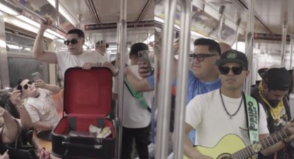 Eduin Caz y Grupo Firme: Viajan a EU para realizar concierto en el metro de Nueva York