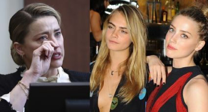 Amber Heard: Se filtran las imágenes de la actriz besando a Cara Delevigne, ¿una mentira más?