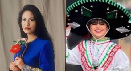 ¡Son igualitas! Niña sorprende con su imitación de Selena Quintanilla y cautiva a la familia de la cantante