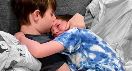 Imagen viral: Ian se disculpa con su hermano menor por no poder vencer al cáncer y conmueve al mundo