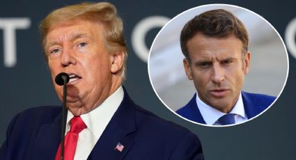 Hallan documento confidencial de Emmanuel Macron en información que guardaba Trump en Mar-A-Lago