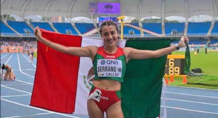 ¡Viva México! Karla Ximena Serrano gana oro en Mundial de Atletismo; así se vivió su victoria: video