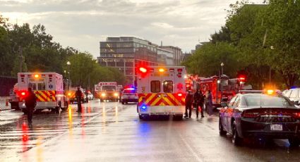 Rayo impacta en las inmediaciones de la Casa Blanca y deja dos muertos y dos heridos de gravedad