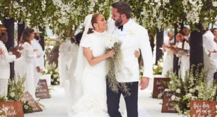 JLo y Ben Affleck: La cantante revela fotos inéditas de su boda con el actor