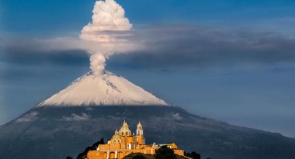 ¡Despierta el Volcán Popocatépetl! Captan en VIDEO dos fuertes explosiones y caída de ceniza