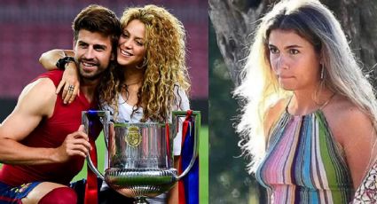 Clara Chía acompañó a Piqué en último partido con el Barcelona ¿Estuvo con los hijos de Shakira?