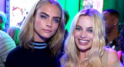 Margot Robbie es captada LLORANDO mientras salía de casa de Cara Delevingne ¿qué pasó?