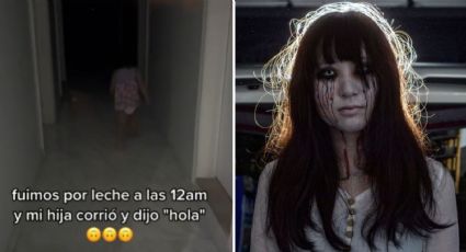 Niña saluda a fantasma que ve en la oscuridad y aterroriza a su mamá: Video