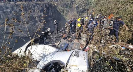 Tragedia en Nepal: se estrella avión con 72 personas a bordo; no hay sobrevivientes