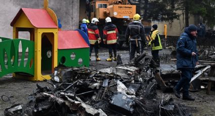Muere ministro del Interior de Ucrania tras estrellarse helicóptero cerca de una guardería en Kiev