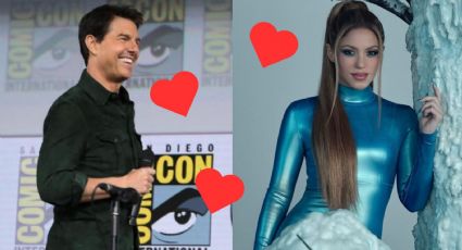 ¿Tienen un romance? Captan juntos a Shakira y Tom Cruise en el Gran Premio de Miami | FOTO