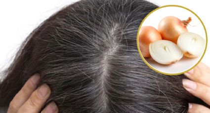 Así puedes usar la cebolla para difuminar o eliminar las canas en 5 minutos