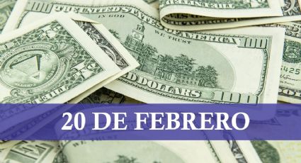 ¿Cuál es el precio del dólar HOY en México? Cambio a pesos mexicanos este 20 de febrero 2024