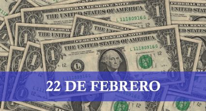 ¿Cuál es el precio del dólar HOY en México? Cambio a pesos mexicanos este 22 de febrero 2024