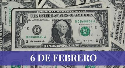 ¿Cuál es el precio del dólar HOY en México? Cambio a pesos mexicanos este 6 de febrero 2024