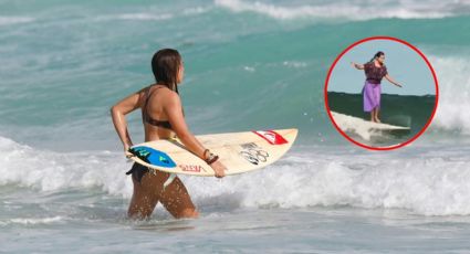 ¿Quién es Patricia Ornelas, la surfista mexicana que doma a los mares con huipil?