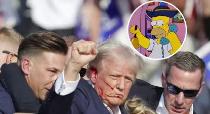 Se hace VIRAL episodio de Los Simpson por similitudes con el ATENTADO que sufrió Donald Trump